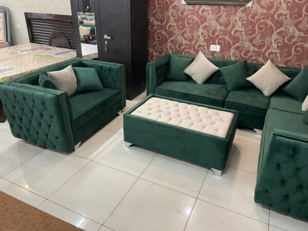 sofa set - green